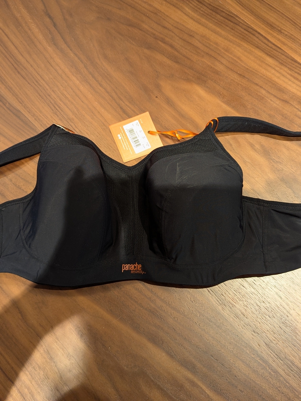 Panache Black Full Coverage Support Bra